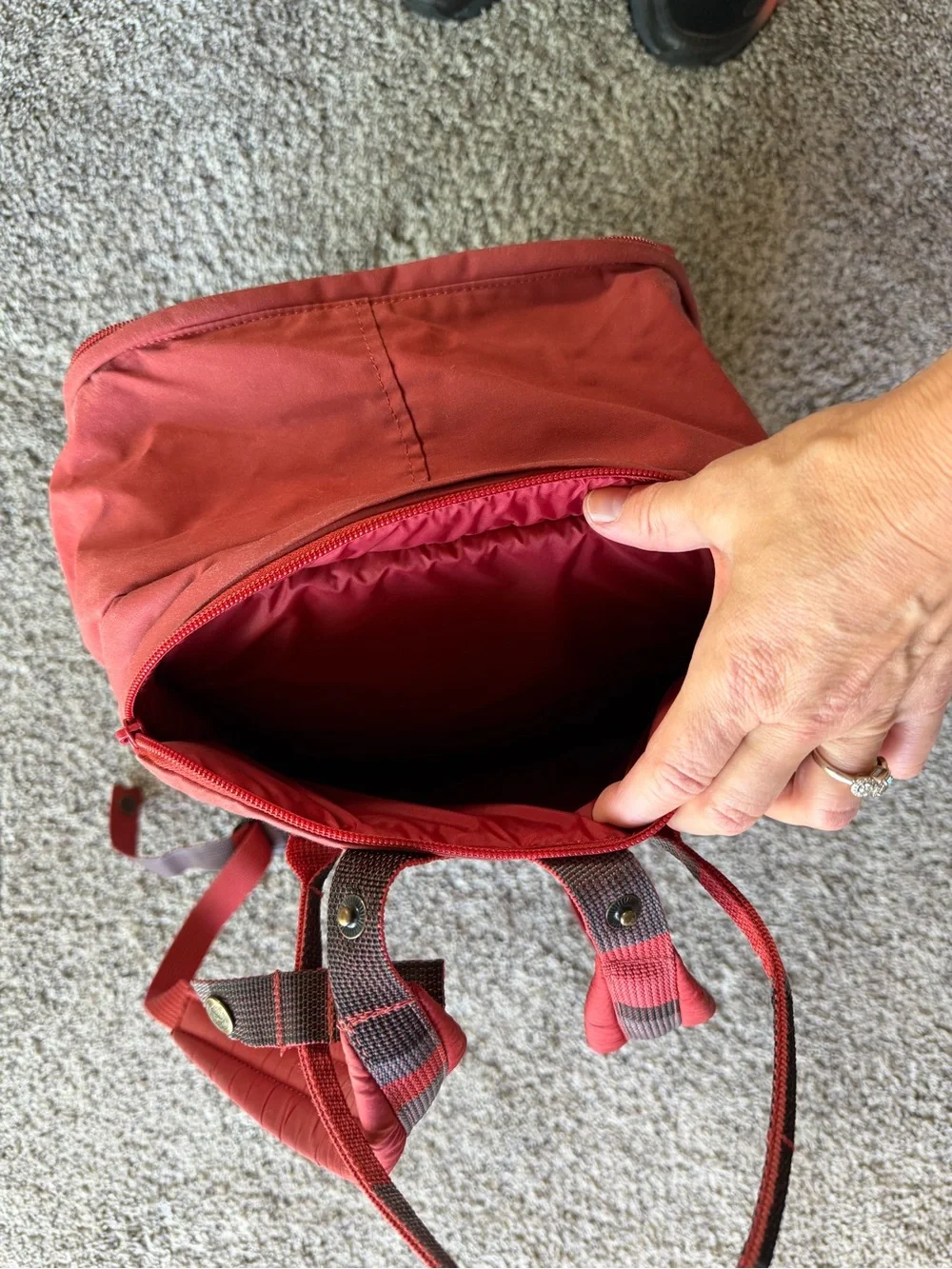 Fjallraven Kånken 15” Laptop Backpack - Red